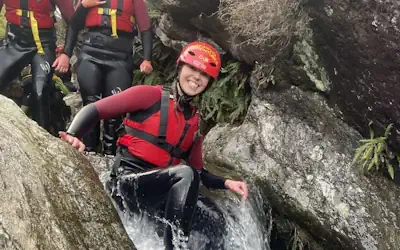 Ghyll Scrambling in The Lake District and Cumbria