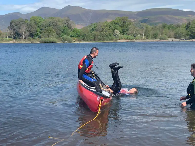 Canoeing in Keswick